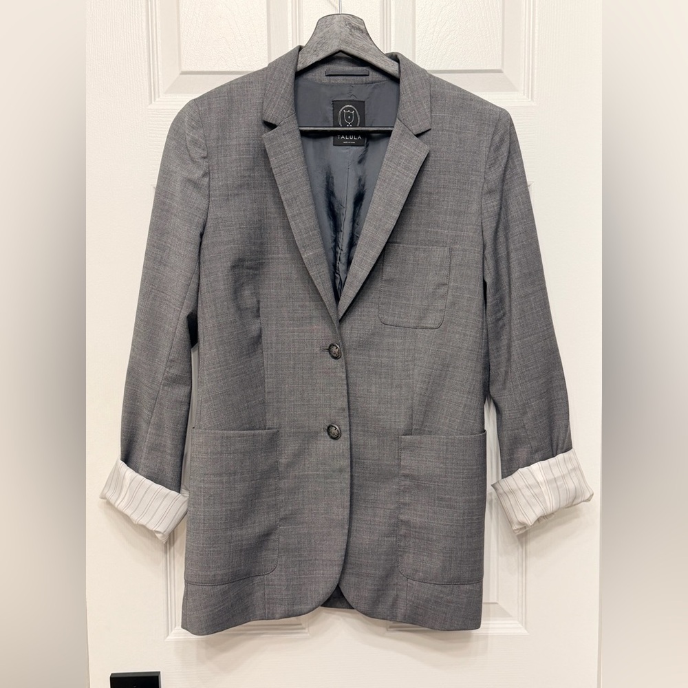 Talula gray women’s blazer